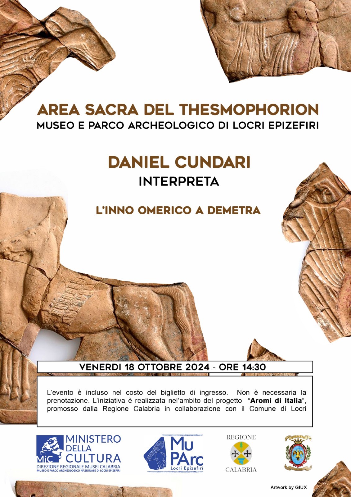 L'inno omerico a Demetra al Parco archeologico di Locri Epizefiri